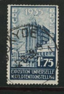 Belgium Scott 261 used 1934 stamp