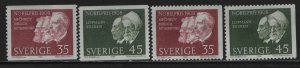 SWEDEN 629-633  MNH   SET