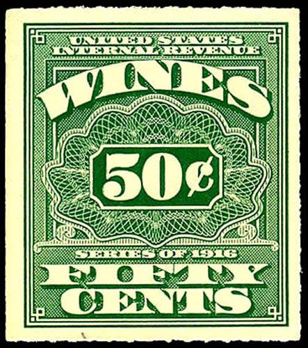 U.S. REV. WINES RE73  Mint (ID # 38852)