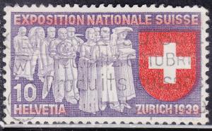 Switzerland 247 USED 1939 Deputation of Trades & Professions