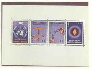 Paraguay #568A Unused Souvenir Sheet (Human Rights)