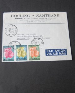 Vietnam 1958 Cover to Germany OurStock#42755