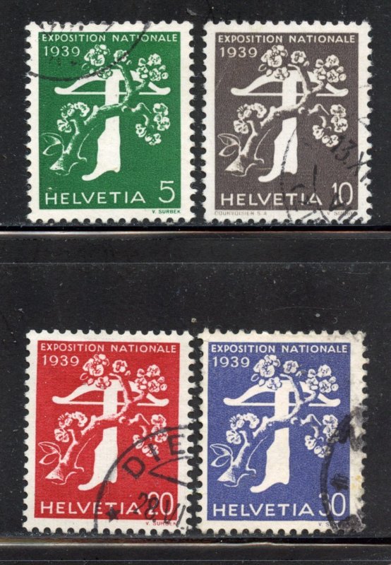 Switzerland # 264-7, Used.