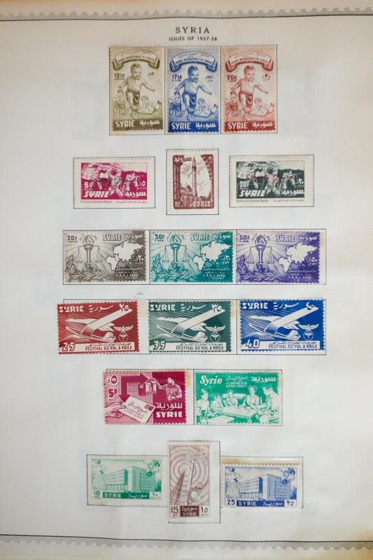 Syria All Mint Stamp Collection