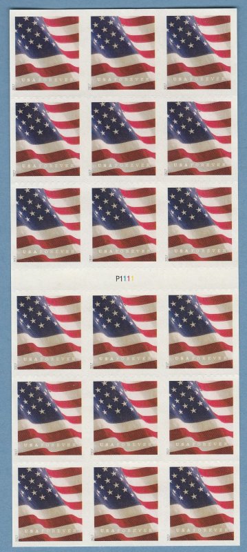 #5162a Flag ATM Pane of 18 MNH