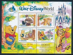 Disney Canada - MNH Souvenir Sheet  Winnie The Pooh #1621b (1996)