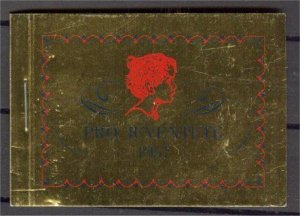 SWITZERLAND, PRO JUVENTUTE BOOKLET 1957, UNUSED rare!