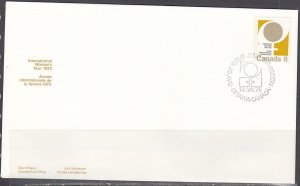 Canada Scott 668 FDC - International Women's year