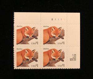 3036 UR Plate Block of 4, MNH