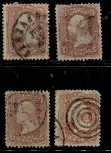 US Stamps #4 EARLY ISSUES USED UNCHECKED