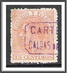 Spain #252 King Alfonso XII Used