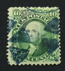 MOMEN: US STAMPS #68 USED LOT #44105