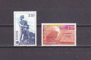 Norway, Scott cat. 823-824. Europa & Composer E. Grieg issue.