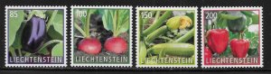 Liechtenstein 1748-51 Vegetables set MNH (lib)