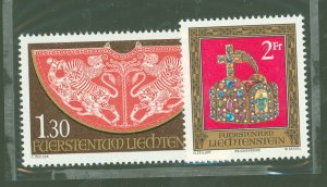 Liechtenstein #570-571 Unused