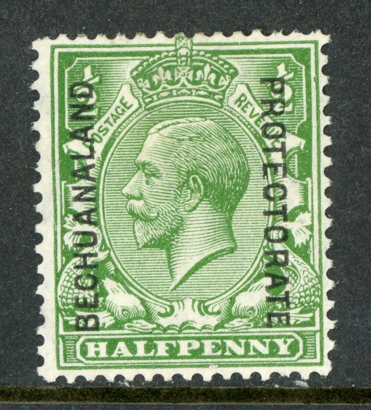 British Bechuanaland 1913 ½¢ Green KGV Scott #83 Mint F759