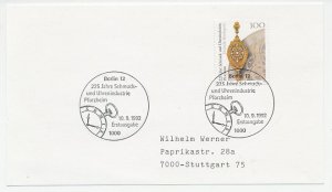 Cover / Postmark Germany 1992 Watch - Clock