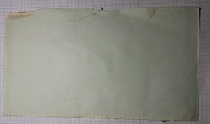 US Airmail Cover 1967 Used POD Label SS Tied On Piece 