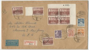 1949 Denmark Constitution #315 FDC large franking [A39.15]