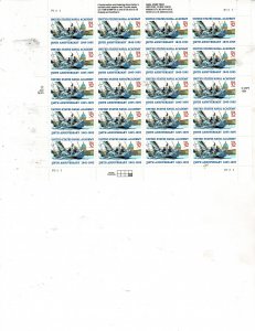 US Naval Academy 32c US Postage Sheet #3001 VF MNH