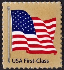 SC#4130 (41¢) Flag Single (2007) SA