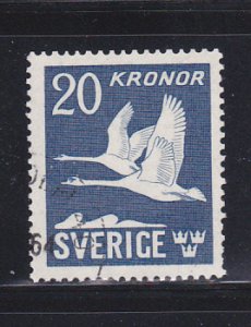 Sweden C8c Set U Birds, Swans (B)