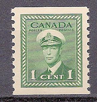 KGVI War Issue 1c Coil Single #278 VFNH