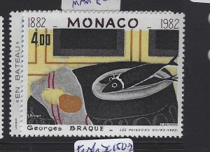 Monaco Fish Art SC 1349-50 MNH (6gqy) 