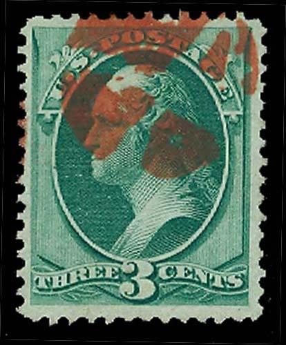 U.S. BANKNOTE CANCELS 147  Used (ID # 68192)