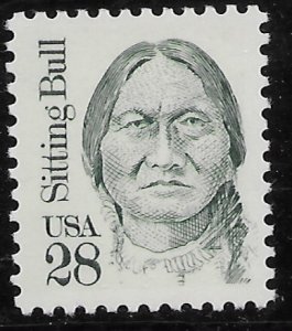 US #2183 mnh.  Sitting Bull.    Nice