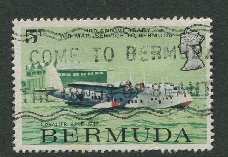 STAMP STATION PERTH Bermuda #318 General Issue Used CV$0.25