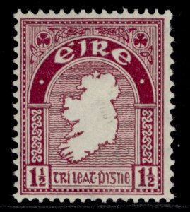 IRELAND GVI SG113, 1½d claret, NH MINT. Cat £19.