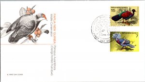 Papua New Guinea, Worldwide First Day Cover, Birds