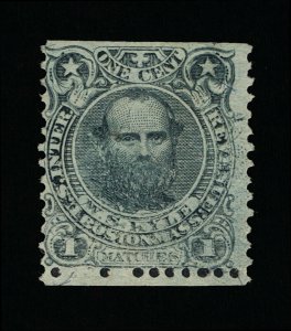 AFFORDABLE SCOTT #RO122b PRIVATE DIE W.S. KYLE MATCH CO ON SILK PAPER #13805