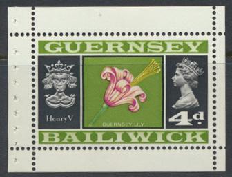 Guernsey  SG 18a  SC# 13a  Booklet stamp Mint Never Hinged   see details