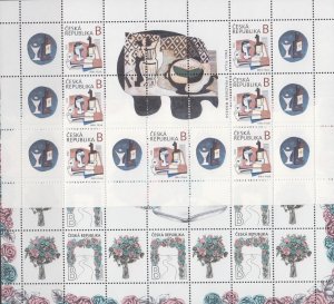 Czechoslovakia (Ceska) MNH Complete year  2022  24 Stamps + 6 S/S + 6 M/S + 4 Bk 