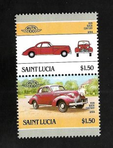 St. Lucia 1986 - MNH - Pair - Scott #854