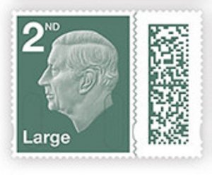 GB King Charles III Definitive set (4 stamps) MNH 2023 after April 15 