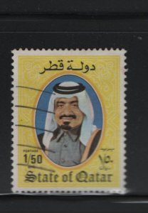 QATAR 655 Used, 1984 Sheik Khalifa