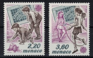MONACO 1989 - EUROPA stamps,  children's games/complete set MNH