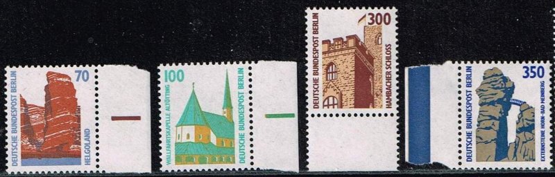 Germany 1987-90,Sc.#9N546 and more MNH historic sites stamps
