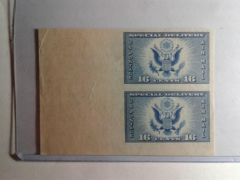 SCOTT # 771 DOUBLE LOOK AT THAT SELVAGE GEM MINT NEVER HINGED POST OFFICE FRESH