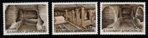 GREECE SG1681/3 1985 CATACOMBS OF MELOS MNH