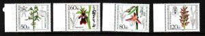 Germany-Sc#9NB216-9-unused NH set-Orchids-Flowers-1984-