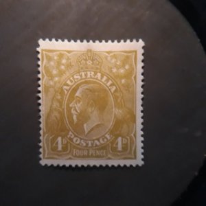 Australia 34    1924   4d  unused  fine