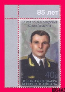 ABKHAZIA 2019 Space Famous People First Cosmonaut Astronaut Yuri Gagarin 1v MNH