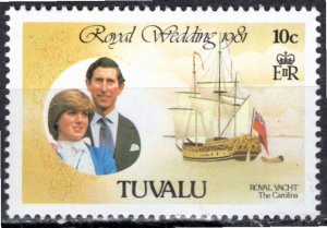 Tuvalu; 1981: Sc. # 157: MNH Single Stamp