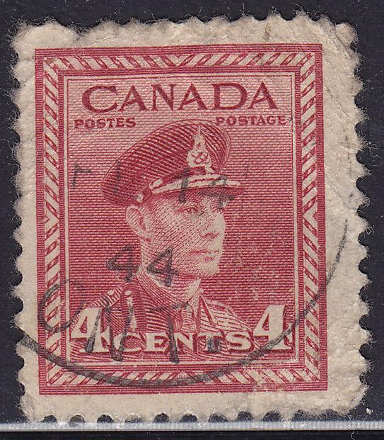 Canada 254 King George VI WWII War 1943