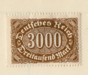 Germany 1920s Inflation Period Issues Fine Mint Hinged 3000M. NW-168891