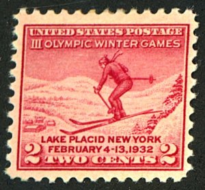 U.S. #716 MINT OG HR